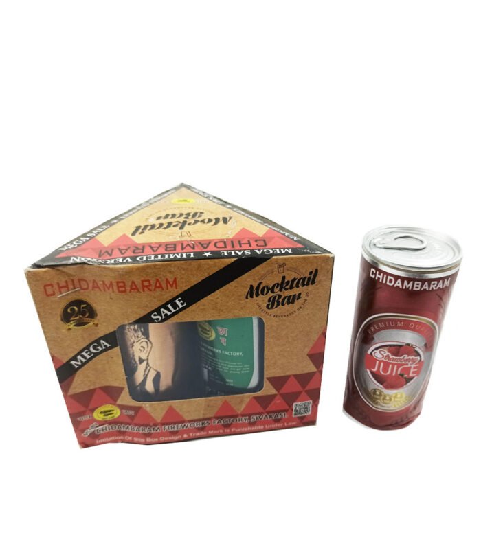 Mocktail Fountain Crackling Flower Pot