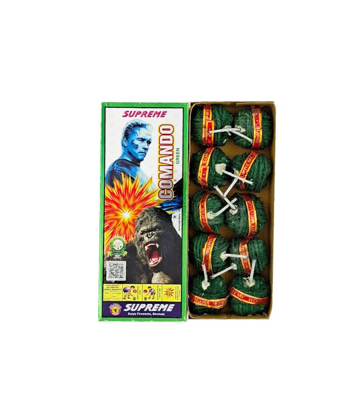 supreme fireworks commando green
